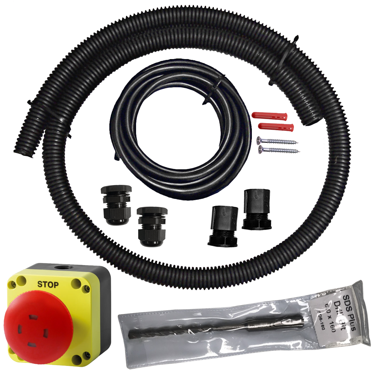 Self Monitored Push/Pull Type Stop Switch Kit Elevator Equipment